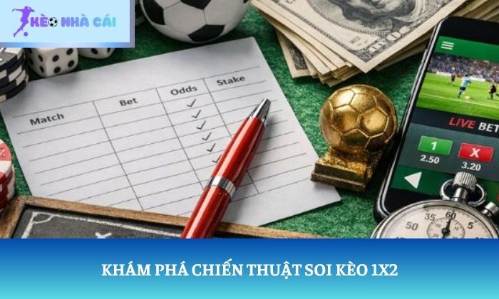 Khám phá chiến thuật soi kèo 1x2