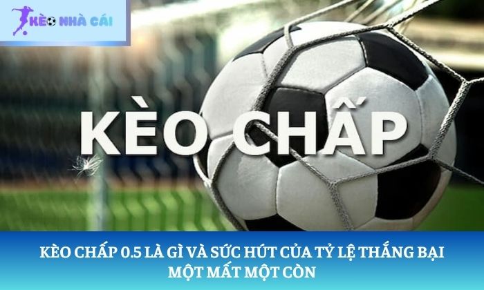 Kèo chấp 0.5 là gì
