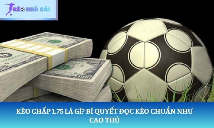 kèo chấp 1.75 là gì