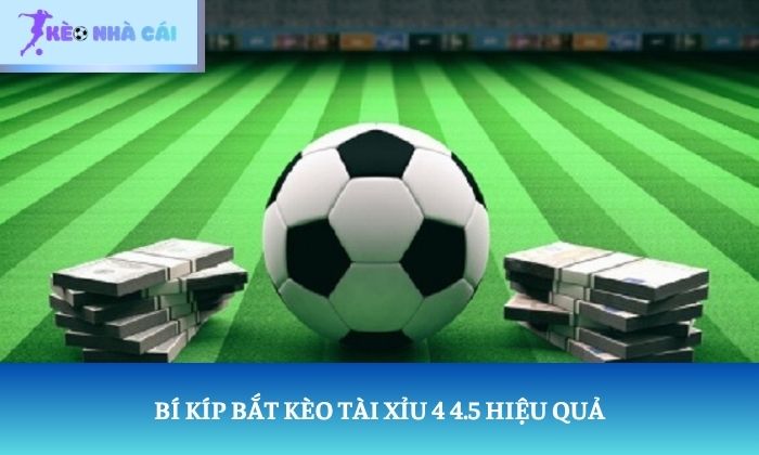 Kèo Tài Xỉu 4 4.5 là gì