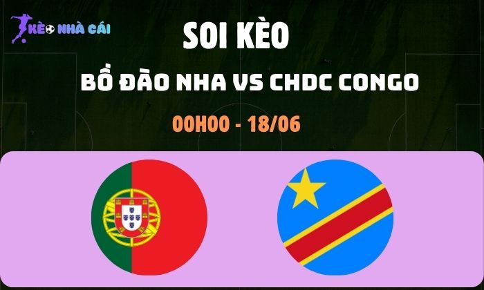 Bồ Đào Nha vs CHDC Congo