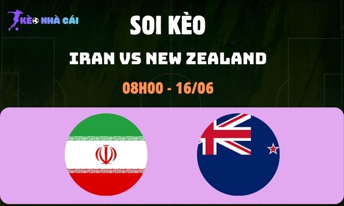 Iran vs New Zealand