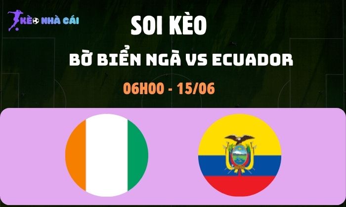 Bờ Biển Ngà vs Ecuador