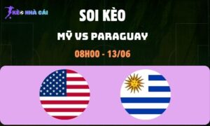 Mỹ vs Paraguay