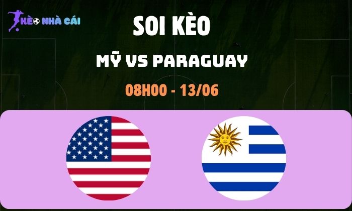 Mỹ vs Paraguay